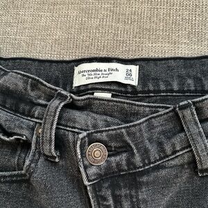 Abercrombie & fitch black jeans